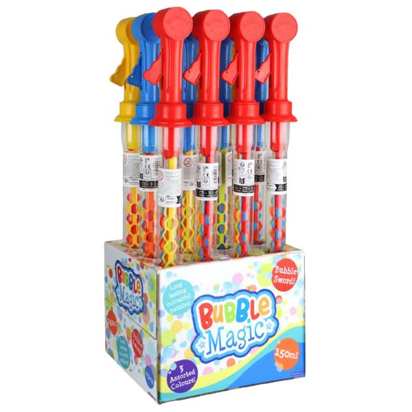 Såpbubbelsvärd med 5 Stavar 150 ml 46 cm