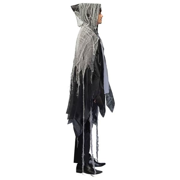 Cape Halloween Grå/Svart