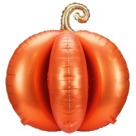 Stående Folieballong 3D Pumpa Orange