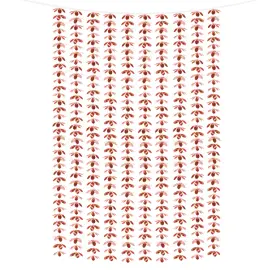 Draperi Blommor Roséguld