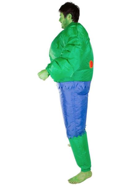Uppblåsbar Hulken Dräkt