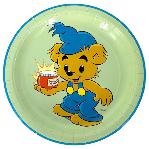 Papperstallrikar Bamse 8-pack