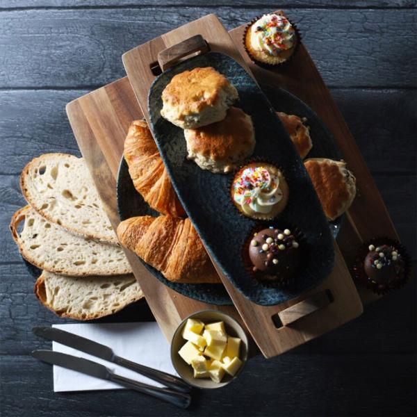 Trä Serveringsbräda Set 2-pack
