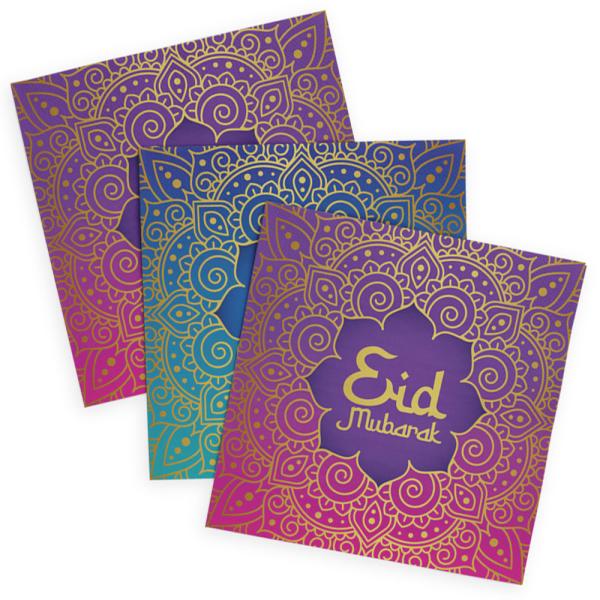 Eid Mubarak Servetter 20-pack