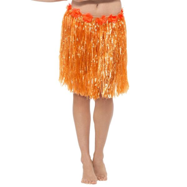 Neon Orange Hawaii Kjol