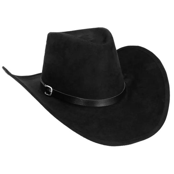 Cowboyhatt Svart