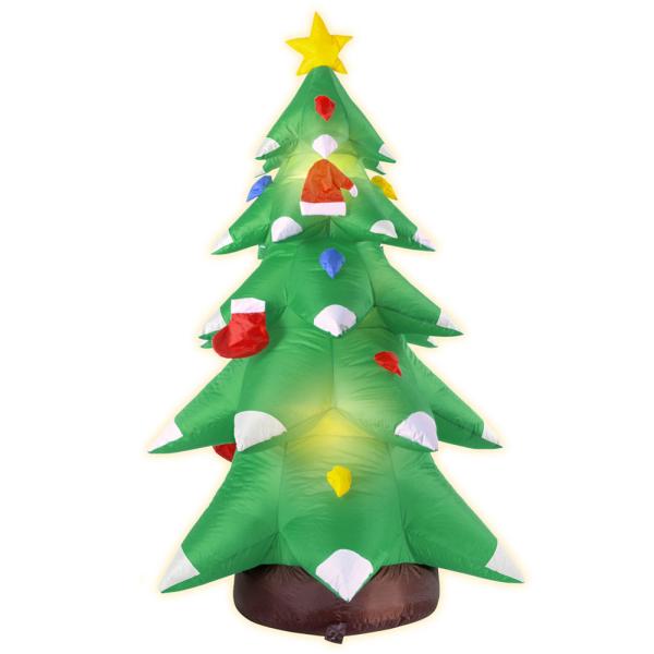 Uppblåsbar Lysande Julgran