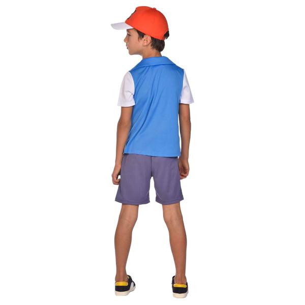 Pokémon Ash Maskeraddräkt Barn