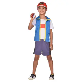 Pokémon Ash Maskeraddräkt Barn