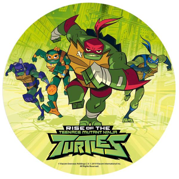Ninja Turtles Tårtbild A