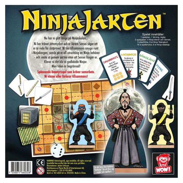 Ninjajakten Sällskapsspel