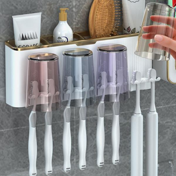Tandborsthållare och Dispenser