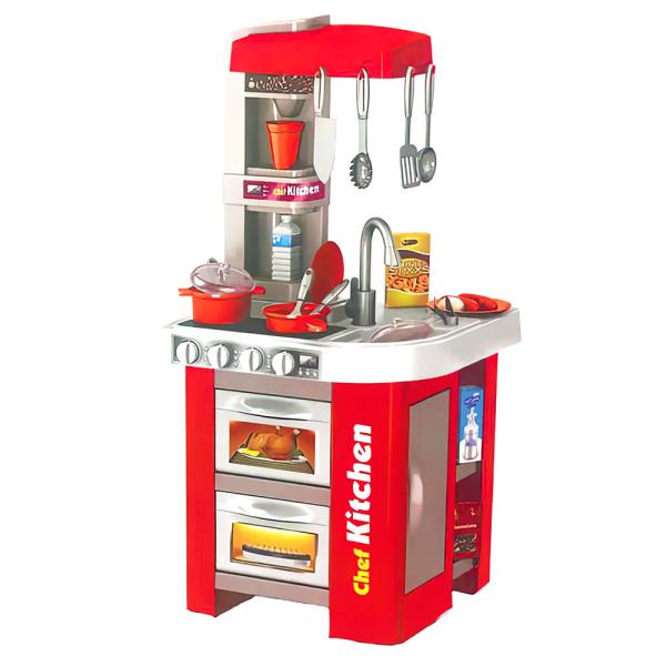 Leksakskök med Vatten Gul/Röd