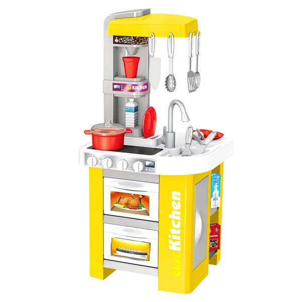 Leksakskök med Vatten Gul/Röd
