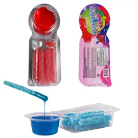 Sura Godispinnar med Flytande Fruktgel&eacute; 60 g