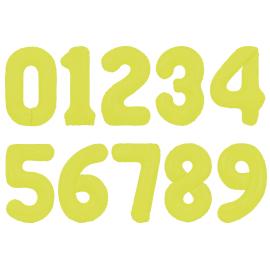 Sifferballong Neongul 86 cm