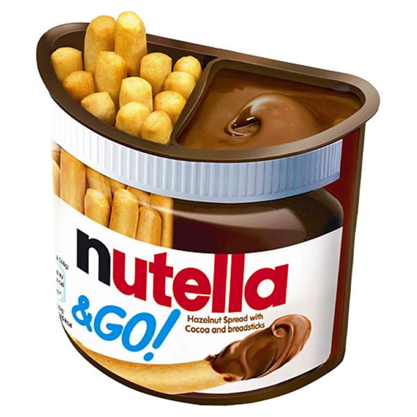Nutella & Go med Brödpinnar