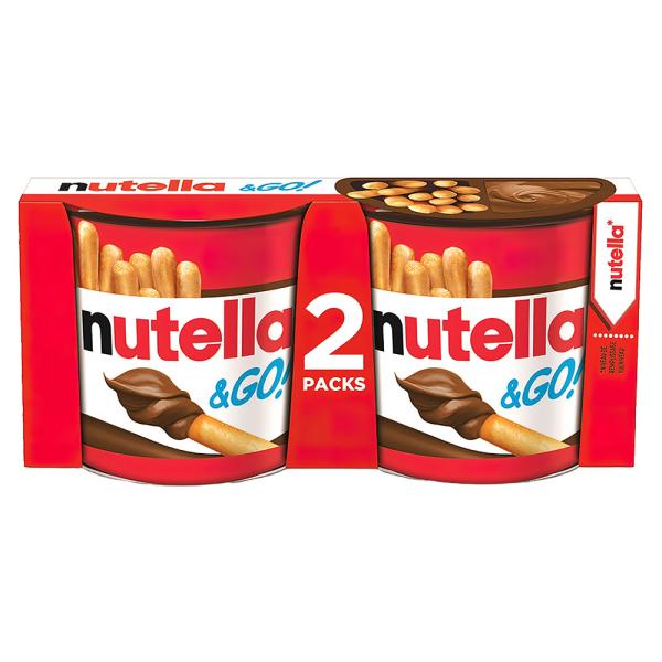 Nutella & Go med Brödpinnar 2-pack