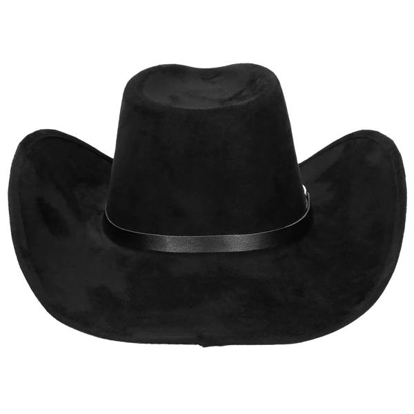 Cowboyhatt Svart