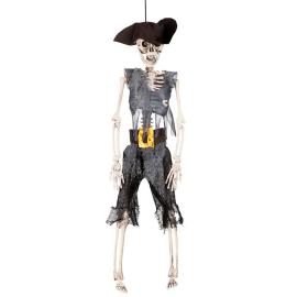 H&auml;ngande Dekoration Piratskelett