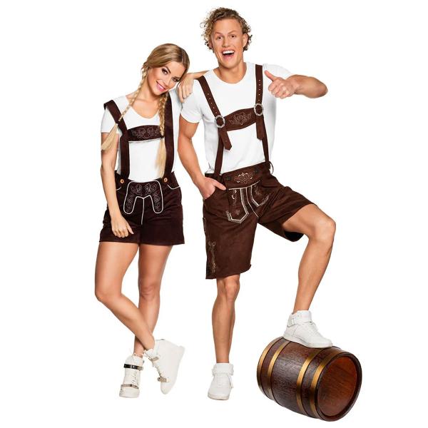 Lederhosen Oktoberfest Brun