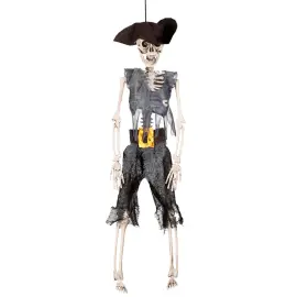 H&auml;ngande Dekoration Piratskelett
