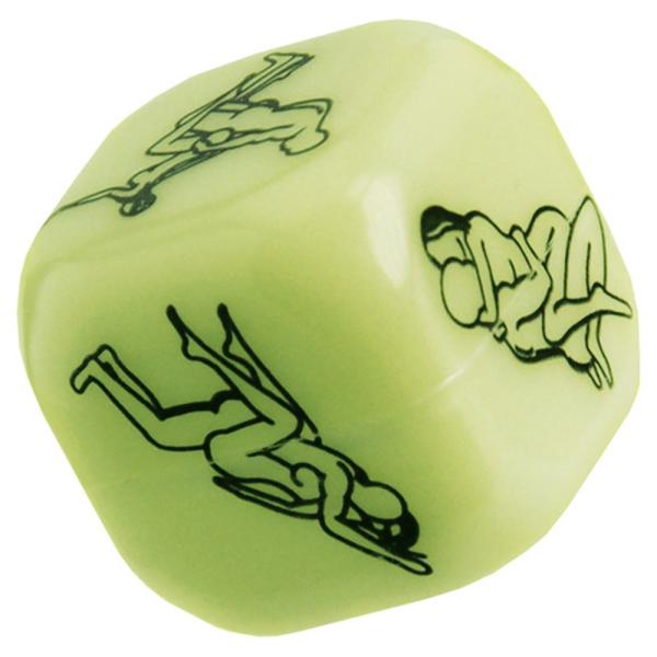 Sex Dice Självlysande Tärningar