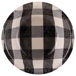 Rutiga Papperssk&aring;lar Svart 6-pack