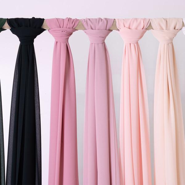 Chiffong Bordslöpare Lavendelrosa