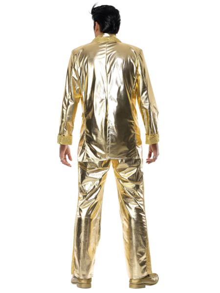 Elvis Maskerad Dräkt i Guld