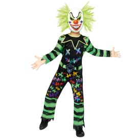 Galen Joker Clown Maskeraddräkt Barn