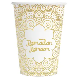 Ramadan Kareem Pappersmuggar 21 cl 8-pack
