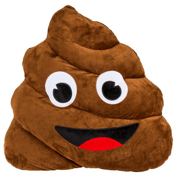 Emoji Poop Kudde