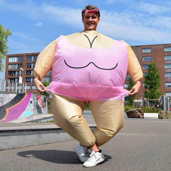 Uppblåsbar Sumodräkt Ballerina