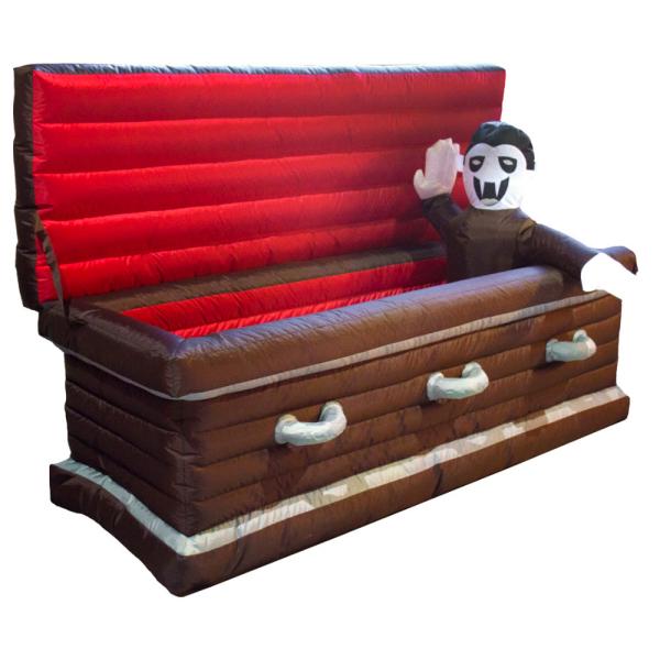 Uppblåsbar Vampyr Kista Halloweendekoration
