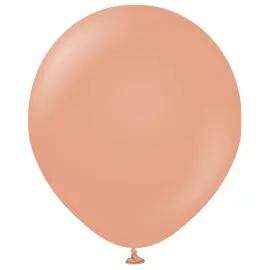 Premium Stora Latexballonger Clay Pink