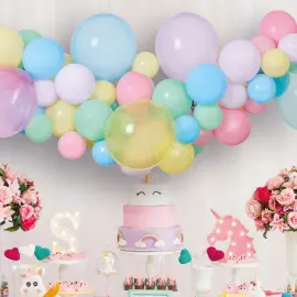 DIY Ballonggirlang Pastell