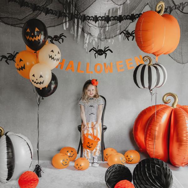 Stående Folieballong 3D Pumpa Orange