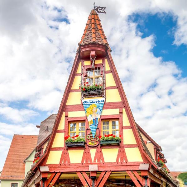 Oktoberfest Flaggvimpel Dirndltjej Stor