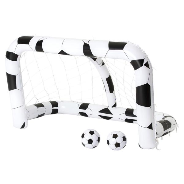 Uppblåsbart Fotbollsmål och Bollar