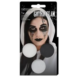 Gotisk Glamour Sminkset