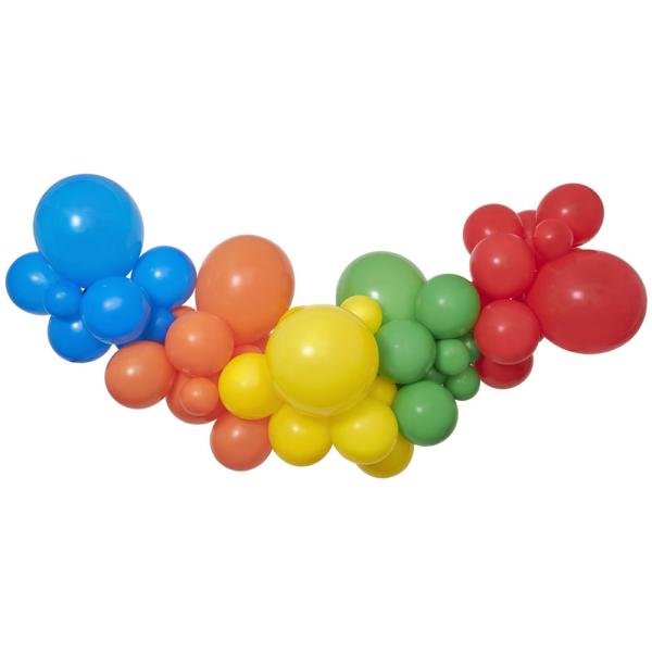 DIY Ballonggirlang Regnbåge