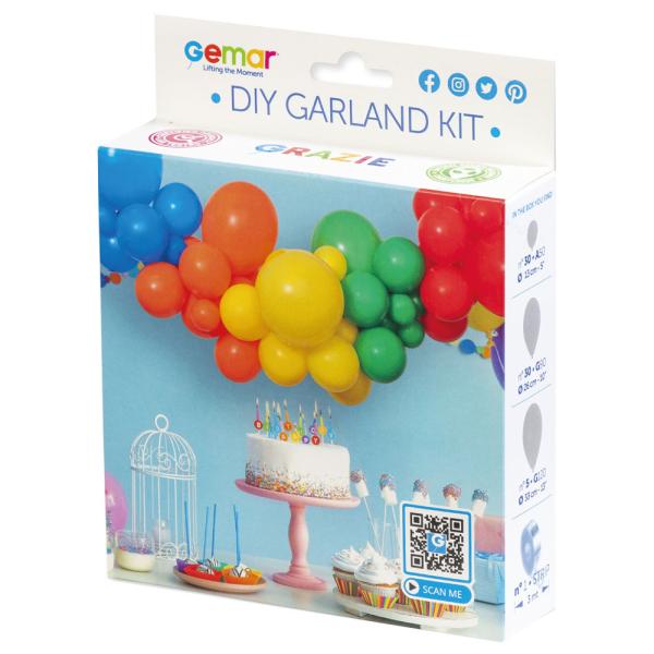 DIY Ballonggirlang Regnbåge
