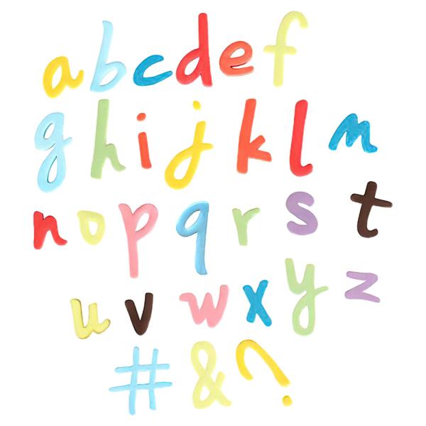 Utstickare Bokstäver Script