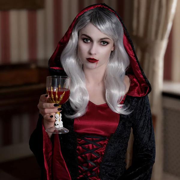 Maskeraddräkt Vampyr Svart/Röd