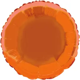 Folieballong Rund Orange