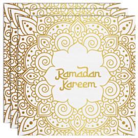 Ramadan Kareem Servetter 20-pack
