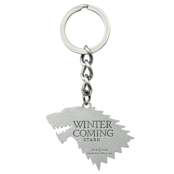Game Of Thrones Stark Nyckelring