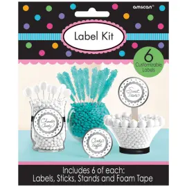Etikett Kit Silver