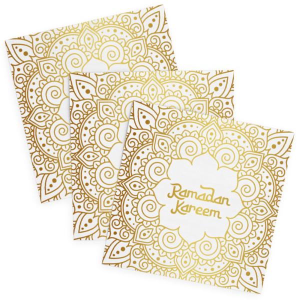 Ramadan Kareem Servetter 20-pack